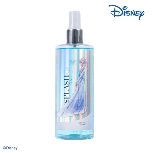 Splash Snow Elsa Disney 250ml MIIS KIDS Splash x 1 Splash corporal con aroma sutil para refrescar el cuerpo con un diseño hermoso de Elsa