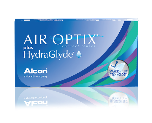 Lentes de Contacto Air Optix Hydraglyde Caja x 6 und