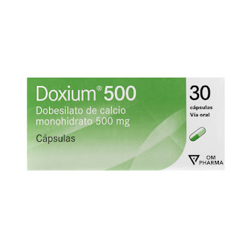Doxium Dobesilato de Calcio 500 mg Axon Caja x 30 Cápsulas  