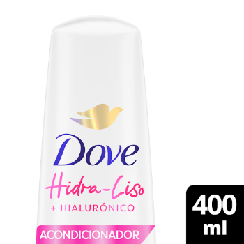 Acondicionador Dove Hidra-Liso + Hialurónico x 400 ml  