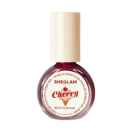Tinta Líquida Sheglam For The Flush Lip Cheek Tint Cherry Picked x 6 ml