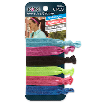 Bandas Lazo Scunci Colores Surtidos x 6 und  