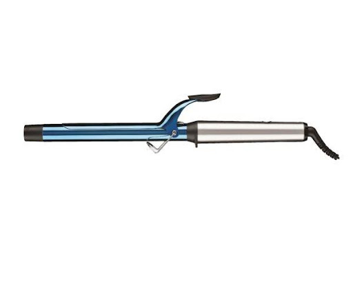  PINZA RIZADORA BLUE NANO TITANIUM XL CUCHARA 1; BaBylissPRO CAJA x 1 Barril extendido de 8 ;, 2; más largo que los barriles rizadores tradicionales, perfecto para rizar el cabello.