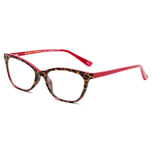 Gafas De Lectura TERESA LEP/RED 300 Para Mujer SOFIA VERGARA Caja x 1 Estas gafas, diseñadas en colaboración con Sofía Vergara, refleja un estilo sofisticado y moderno. Su silueta elegante incluye detalles tipo joyería y acabados únicos. Cuenta con micas resistentes a i