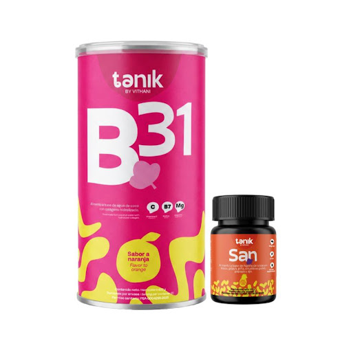 Combo Colageno Hidrolizado + Biotina B31 Tanik X 600 Gr + Purgante San TANIK ALIMENTO EN POLVO x 1 undefined