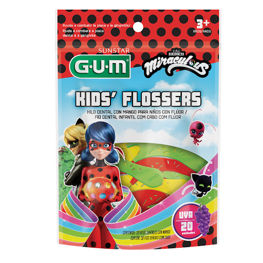 Hilo Dental Gum Flossers   Lady Bug x 20 und
