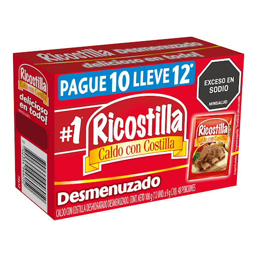 Sazonador Ricostilla Desmenuzado Caja x 108 g