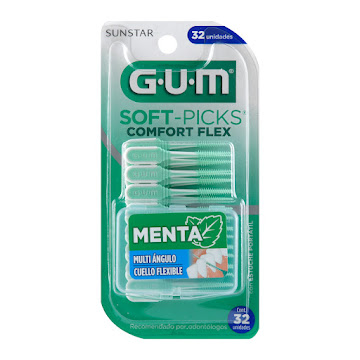 Cepillo Interdental Soft Picks Comfort Gum Flex Menta x 32 und  