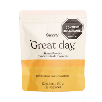 Great Day Savvy Limón Jengibre x 210 gr   