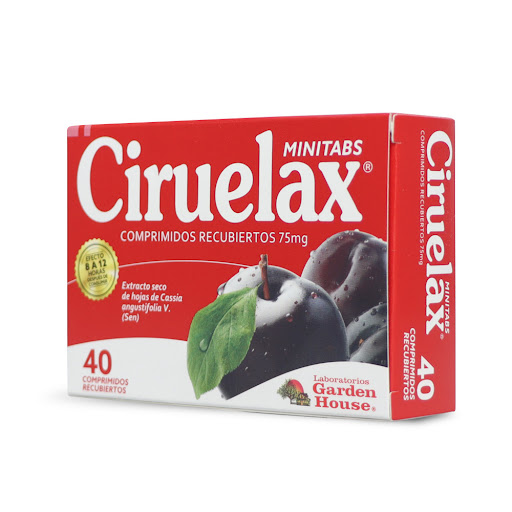 Solo Online Ciruelax Minitabs Comp   75 Mg Tab/Comp X 40 Und 