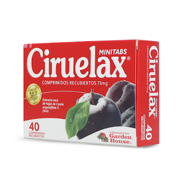 Solo Online Ciruelax Minitabs Comp   75 Mg Tab/Comp X 40 Und 