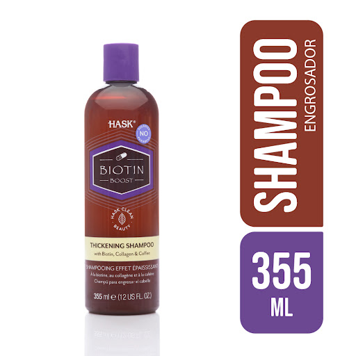 Shampoo Hask Biotina Boost Thickening x 355 ml