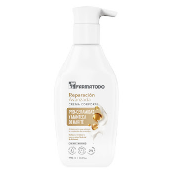 Crema Hidratante Farmatodo Reparación Intensiva x 1000ml  