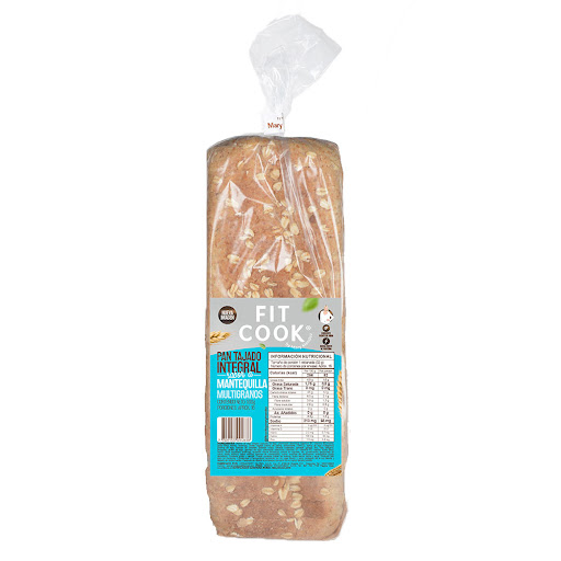 Pan Tajado Fitcook Mary Mendez Multigranos Integral x 500 gr