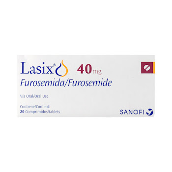 Lasix Furosemida 40 mg Snofi Caja x 20 Comprimidos  
