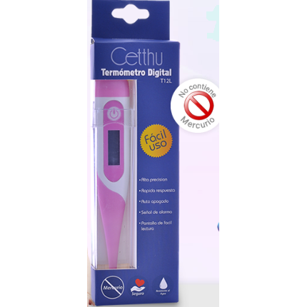 Termometro Digital Cetthu T15 Punta Flexible x 1 und