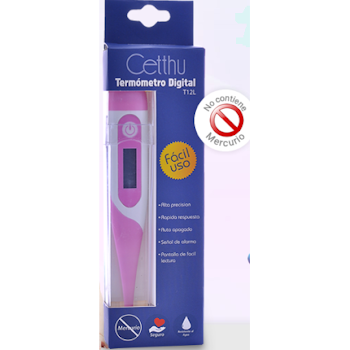 Termometro Digital Cetthu T15 Punta Flexible x 1 und  