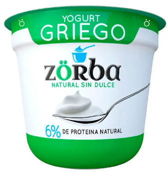 Yogurt Griego Zorba Sin Dulce x 135 gr undefined