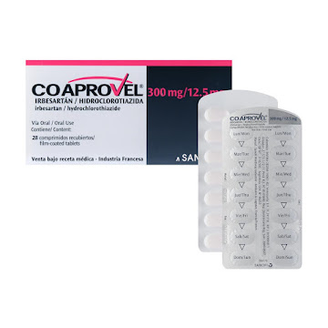 **Coaprovel 300/12.5Mg Caja X28Com. Sanofi Irbesartán Hidroclorotiazida   