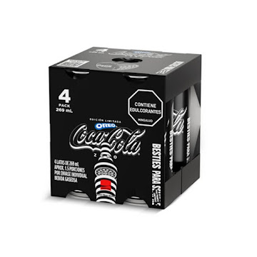 Gaseosa Coca Cola Oreo x   4 und 