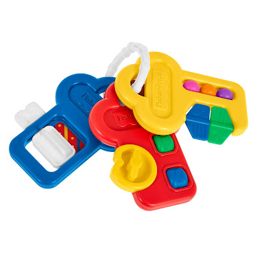 //Juguete Llavero Fisher Price Actividades 3m+ x 1 Unidad  
