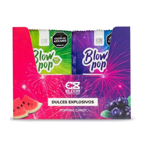 Blow Pop Caja x 24 Unidades Elixir Elixir Caja x 24 unidades de 5 g c/u x 24