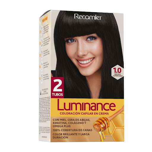Tinte Recamier Luminance Negro Luminoso 1.0 x 2 Tub