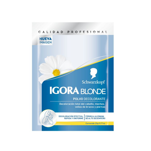 Polvo Decolorante Igora Blonde x 20 gr