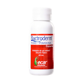 Bactroderm Espuma Frasco x 60 ml  