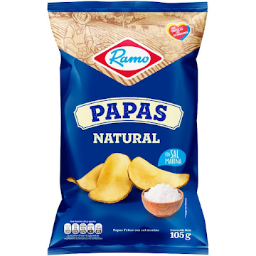 Papas Natural Ramo x 105 gr  