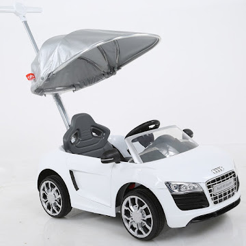 Solo Online Montable Infantil   Prinsel Push Car Audi White  X 1 Unidad 
