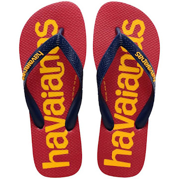 Sandalias Havaianas Top   Logomania Rojo T39-40 X 1 Par 
