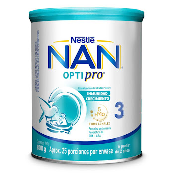 Alimento Lácteo NAN&nbsp;Optipro &nbsp;Etapa 3 Lata&nbsp;x&nbsp;800 gr  