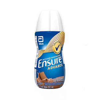 Ensure Advance Chocolate Con Proteina + HMB Líquido x 220 ml  