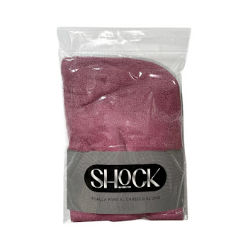Toalla Shock Cabello Morada x 1 und  