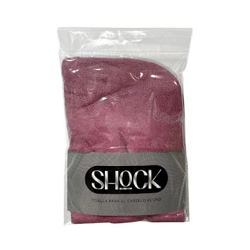 Toalla Shock Cabello Morada x 1 und  