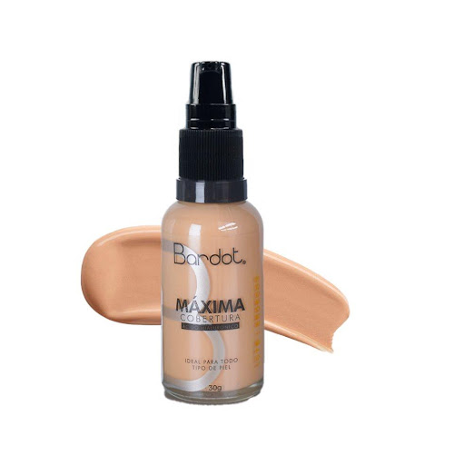 BASE MAXIMA COBERTURA CON ACIDO HIALURONICO BARDOT 30 GR x 1 BASE MÁXIMA COBERTURA DURAZNO