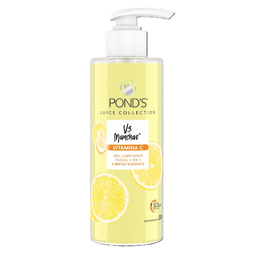 Limpiador Facial Ponds Vs Manchas Con Vitamina C Frasco x 200 ml