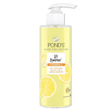 Limpiador Facial Ponds Juice Collection Vitamina C Frasco x 200 ml  