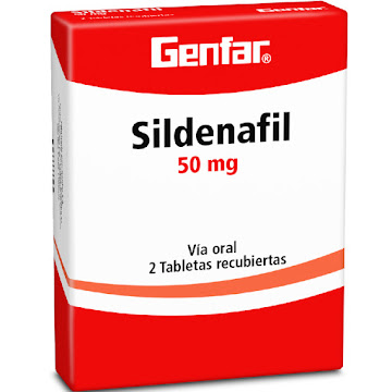 Sildenafil 50 mg Genfar Caja x 2 Tabletas  