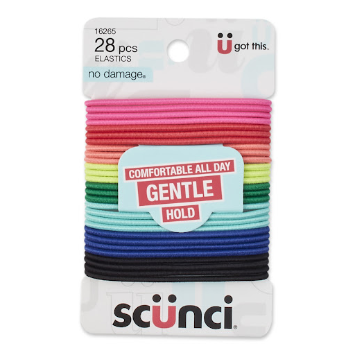 Bandas Elásticas Colores Surtidos Scunci x28 Und   