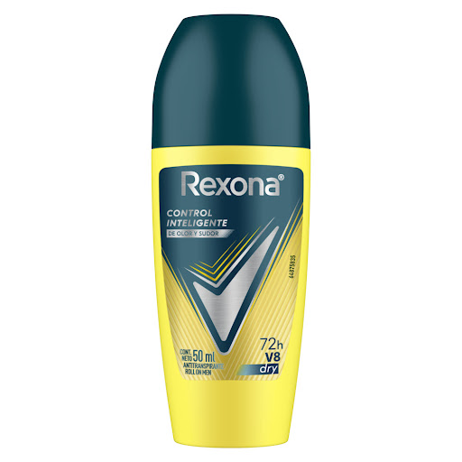 Desodorante Hombre Rexona Roll On V8 48h Frasco x 50 gr