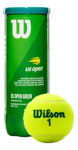 Tarro De Pelotas De Tenis Wilson Punto Iniciación Practica Wilson Tarro x 3 DESCRIPCIÓN DEL PRODUCTO:PUNTO VERDE- Modelo: US Open Tournament- Bolas rebotan 25% inferior a una pelota de tenis estándar- Núcleo de titanio para una altitud elevada y máxima durabilidad- Ideal para