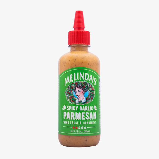 Salsa Picante Melindas Spicy Garlic Parmesan x 355 ml