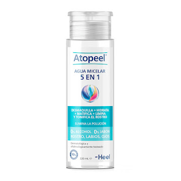 Agua Micelar Atopeel 5   en 1 x 220 ml  