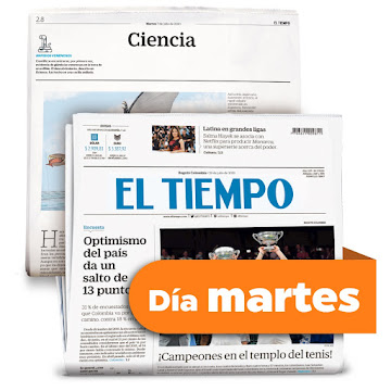 Diario El Tiempo Martes   x 1 und  