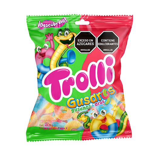 Gomas Trolli Gusaros X   70 gr