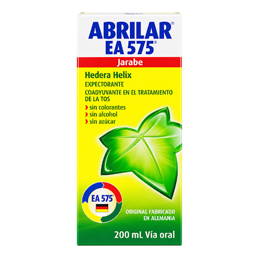 Abrilar Ea 575 Extracto De Hedera Helix 0,7% Jarabe Frasco x 200 ml