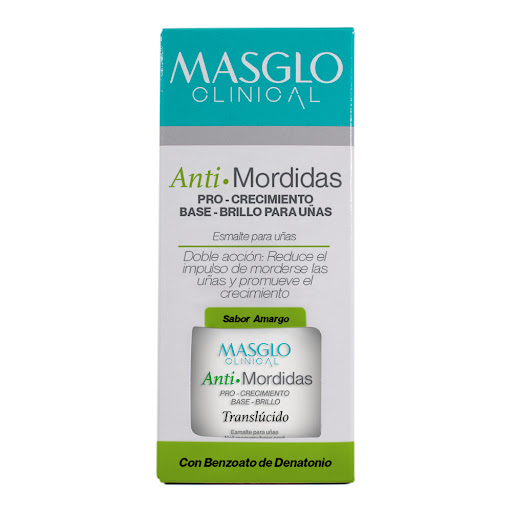 Base Masglo Clinical Antimordidas Pro Crecimiento Frasco x 13,5 ml