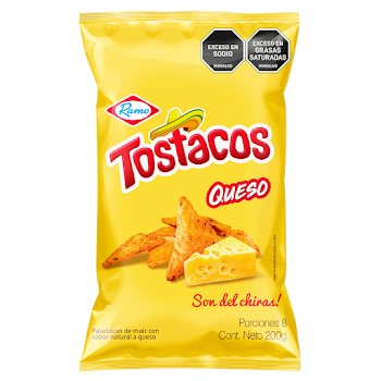 Pasabocas Ramo Tostacos De Queso Familiar x 200 gr  